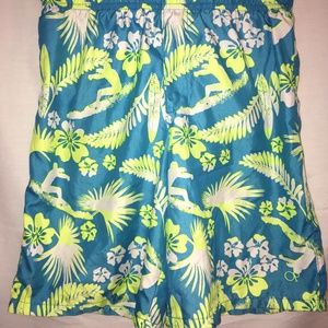 OP Boys Large 10/12 Swim Trunks Surfing